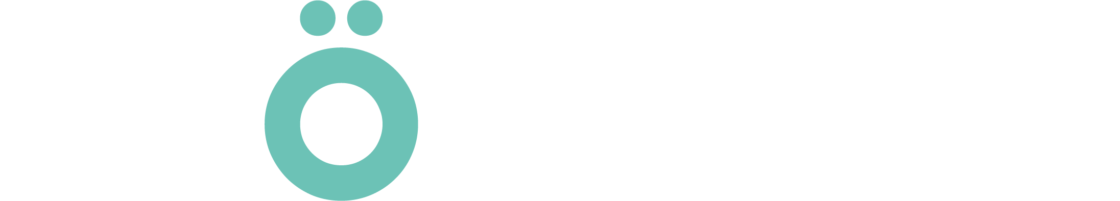 un logotipo blanco y turquesa para apartamentos escarilla