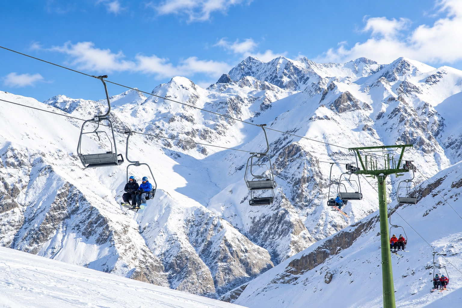 Profitez des pistes avec Apartamentos Escarrilla.