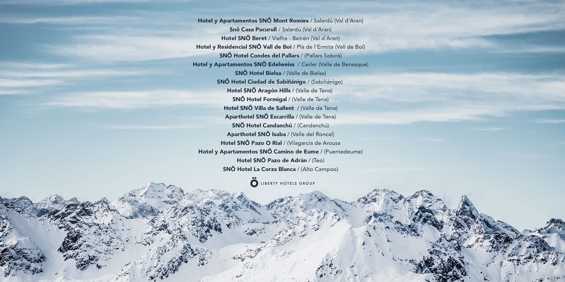 Hoteles SNÖ en Formigal y otras localizaciones. Descubre SNÖ Formigal.