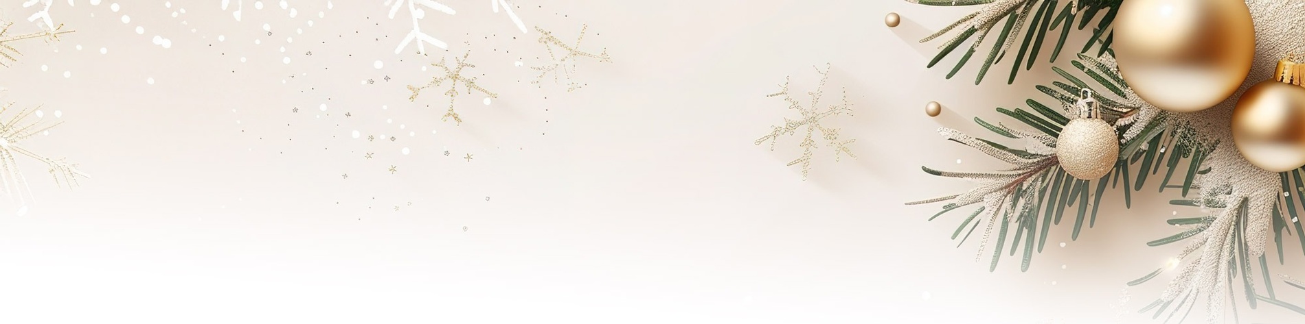 a white background with christmas decorations on it