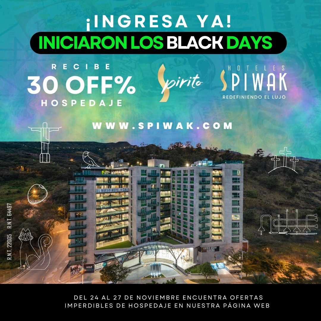 Black Days, enjoy 30% Off at Hotel Spirito