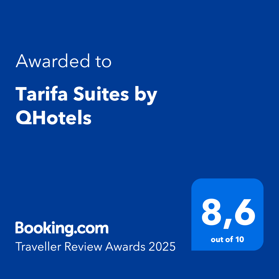 a booking.com traveler review award for tarifa suites