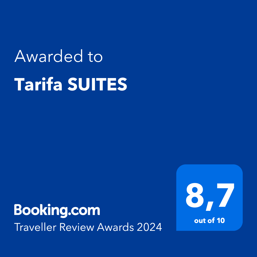 a booking.com traveler review award for tarifa suites