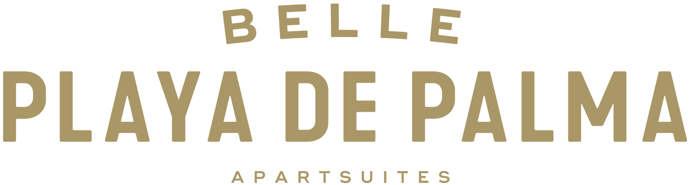 un logotipo para un pequeño hotel mediterráneo llamado belle marivent