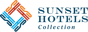 Sunset World Resorts: Corporativa. Logotipo de Sunset Hotels Collection.