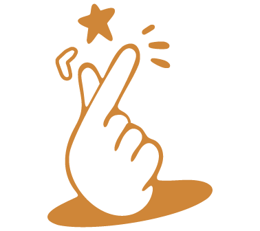 twee handen geven een duim omhoog op een zwarte achtergrond