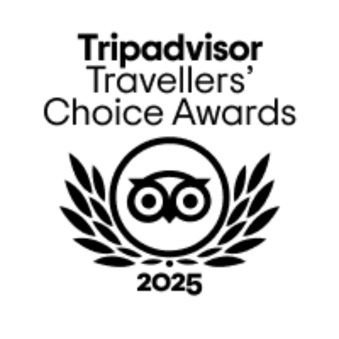 el logotipo de los premios de la elección de los viajeros de tripadvisor .