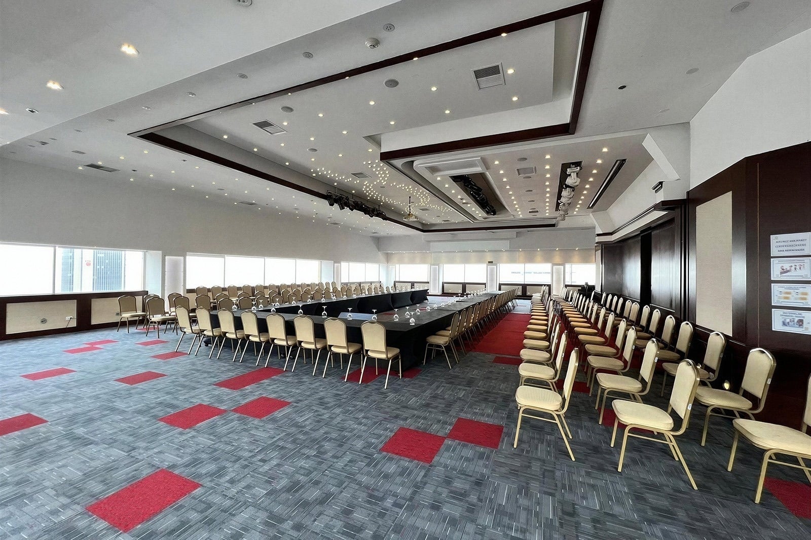 Spacious conference room setup for events | Tequendama Suites Bogotá | Tequendama Hotels