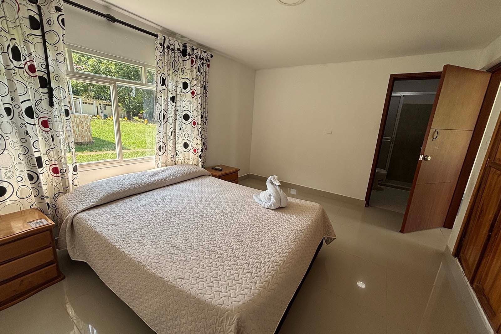 Habitación doble con vistas a la naturaleza en Hotel Mirador de Sumapaz, Melgar.
