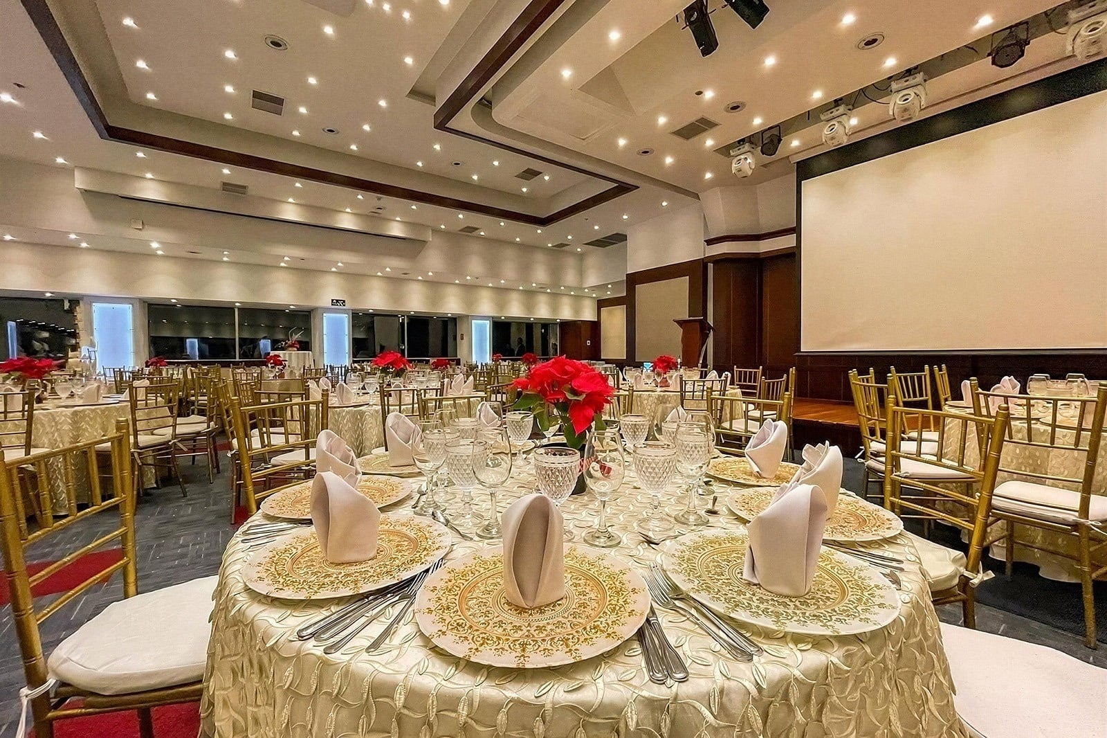 Elegant banquet hall at Tequendama Hotels, perfect for events and conferences.