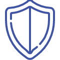 Escudo azul, seguro y confiable. Tequendama: Corporativa, su aliado seguro.