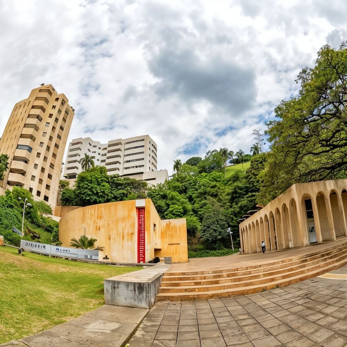 Tequendama Hotel: Corporate, featuring modern architecture and nature views.