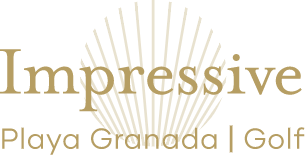 un logotipo para la playa granada golf
