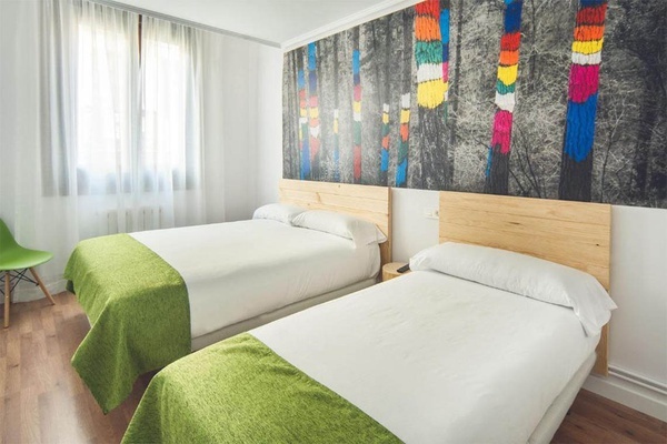 Hotel con habitaciones familiares en Bilbao