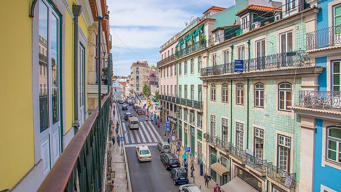 Romantisch hotel gelegen in het centrum van Lissabon