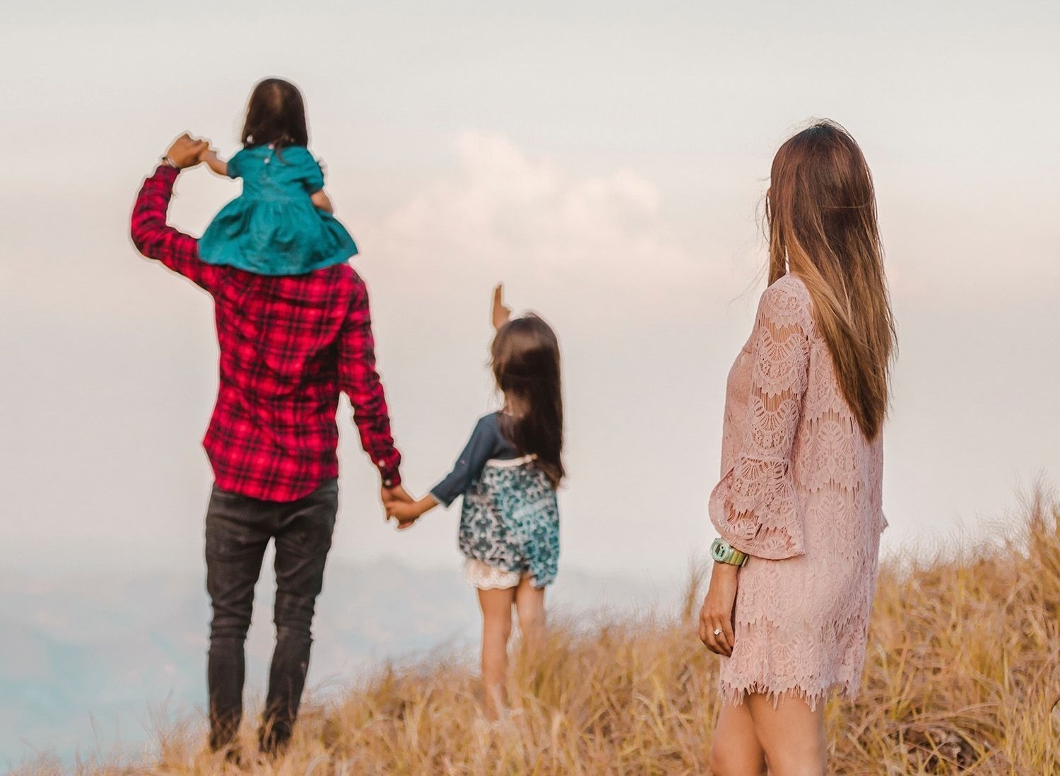 Mit der Familie zu reisen bedeutet, Erlebnisse zu teilen