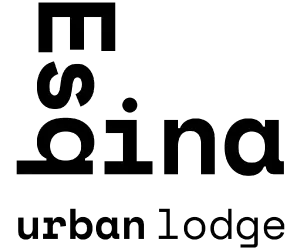 Logotipo de hotel con texto 'TEST3: Copia 4