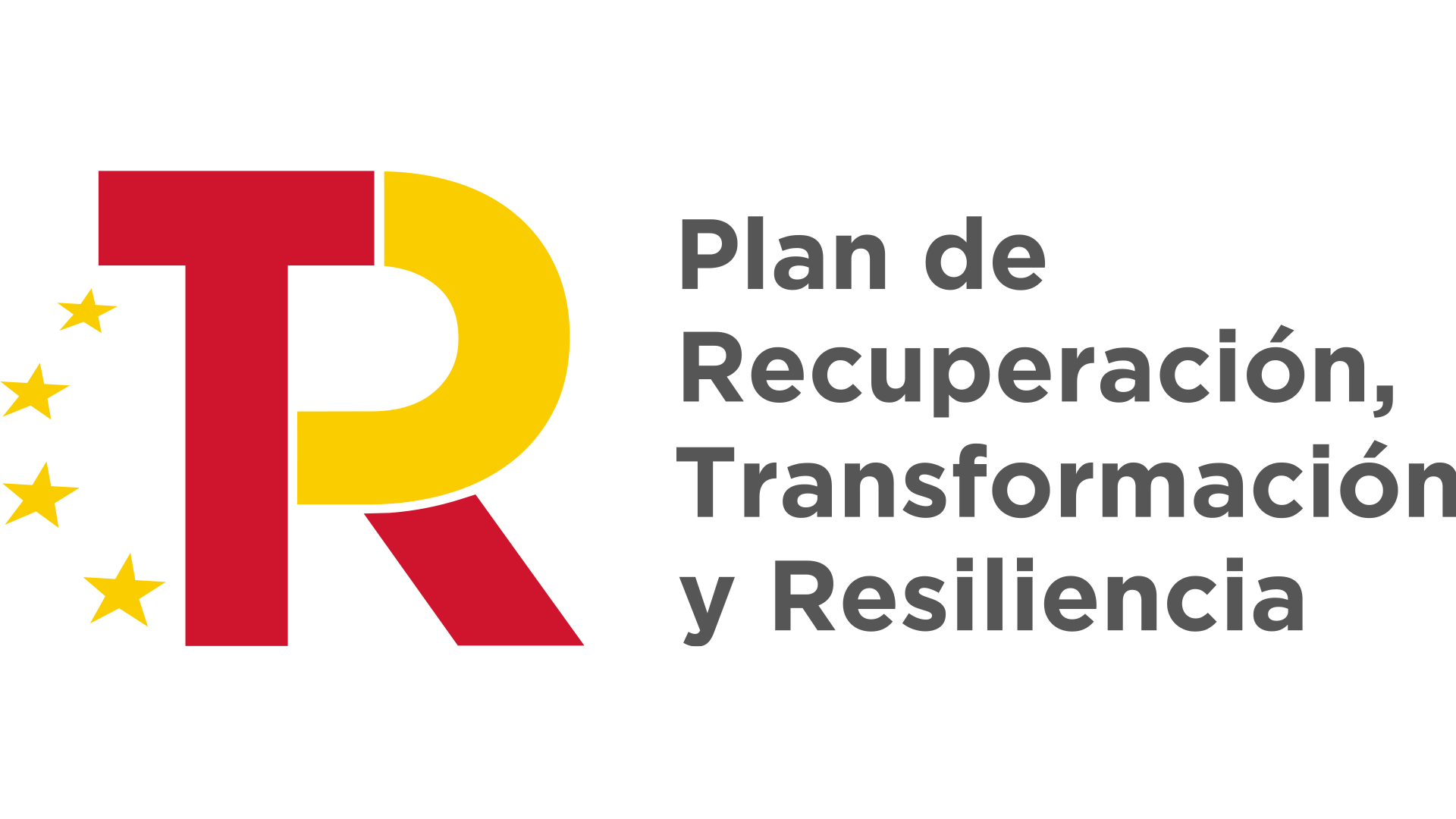 Logo oficial del Plan de Recuperación, Transformación y Resiliencia de España. TEST4: Copia14.