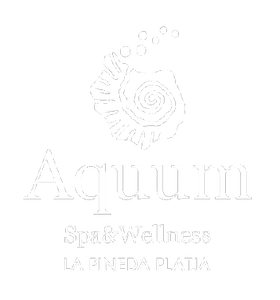 un logo blanc sur fond noir avec un coquillage .