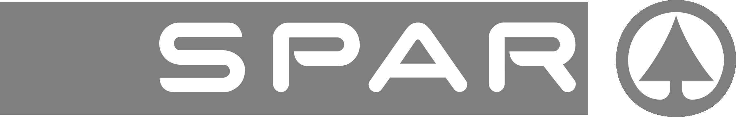 a black and white logo for spar 4