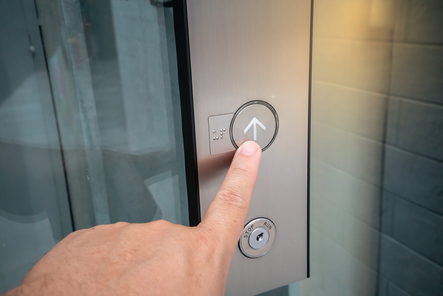 a large swimming pool with a view of the ocean