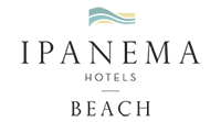 Logo de Ipanema Beach Hotels con olas estilizadas.