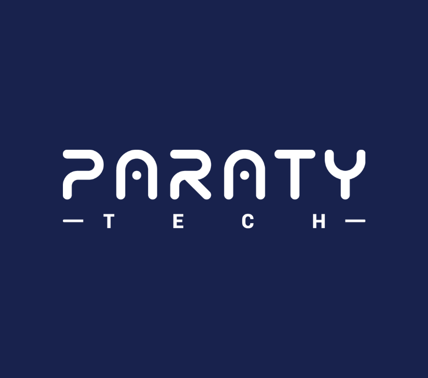 um logotipo para a empresa paraty tech