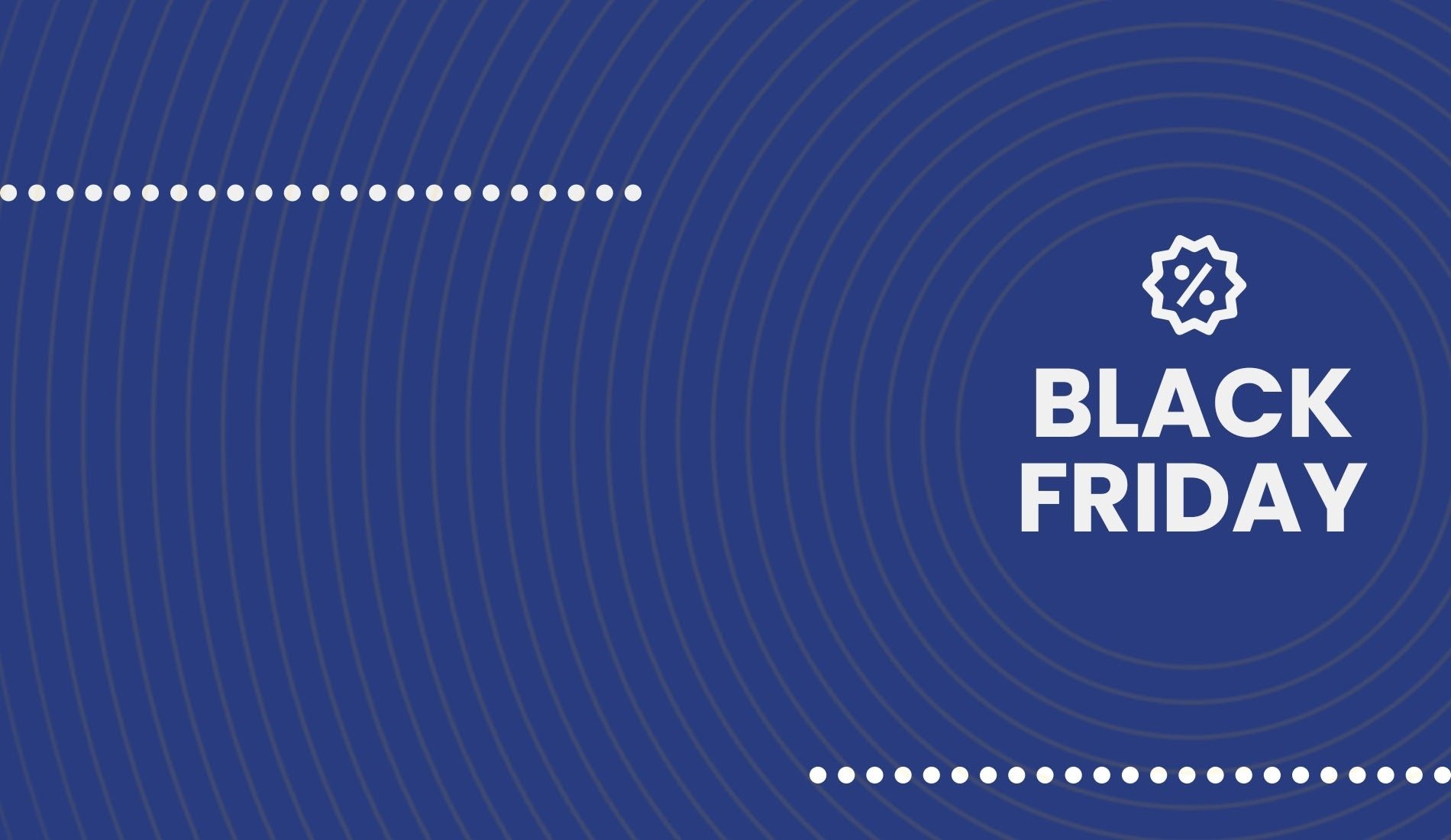 a blue background with the words black friday on it