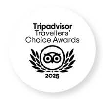 Trofeo Travellers' Choice TocToc Suites Olof Palme 2025 de TripAdvisor para hoteles.