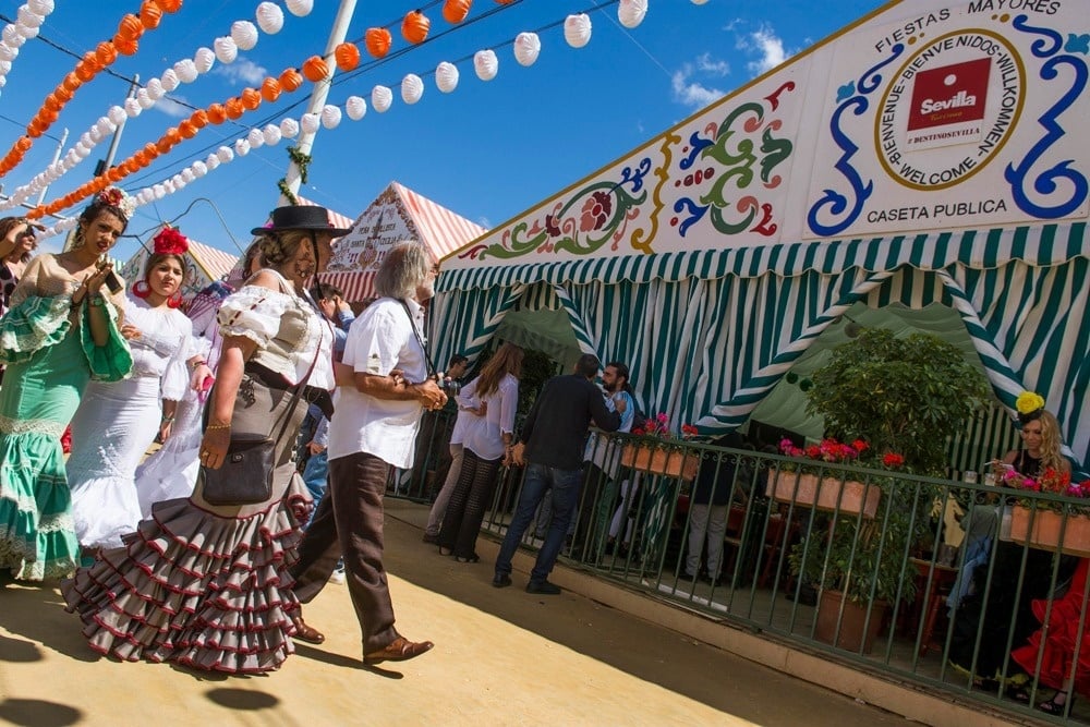 Caseta de la Feria de Sevilla
