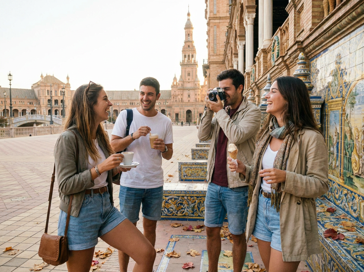Jovenes en Sevilla
