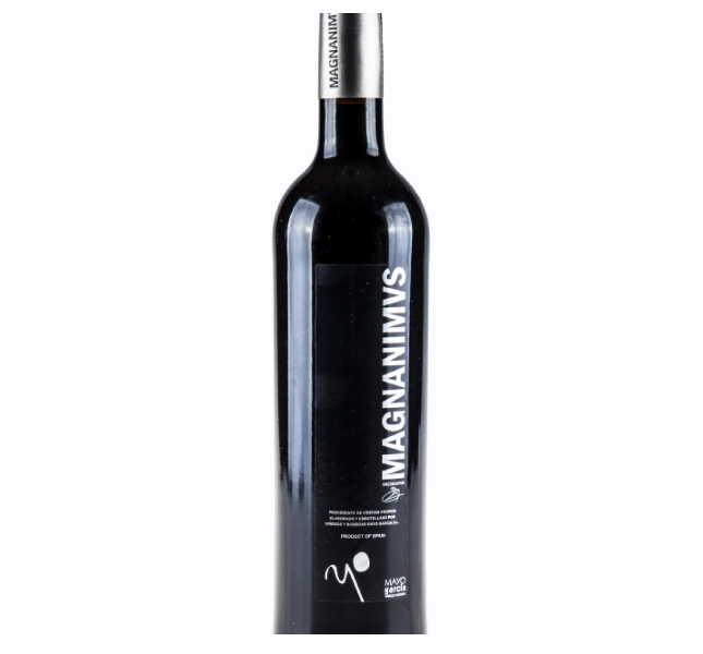 Magnanimvs red wine bottle from Bodegas Mayo García, product of Spain.