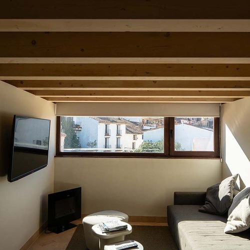 Modern apartment with TV and views at Vilafames Antic Palau.