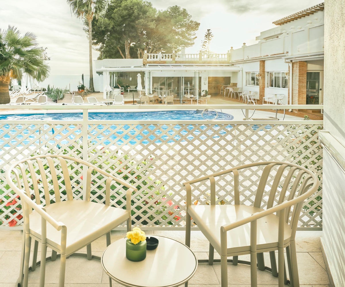 Clásica Vista Piscina