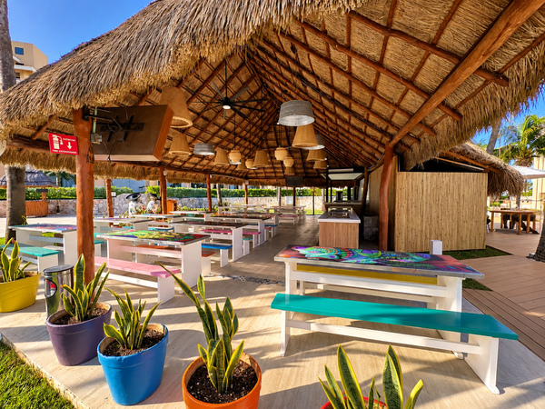 Viva Mexico restaurant at Wyndham Grand Cancun: a culinary oasis.