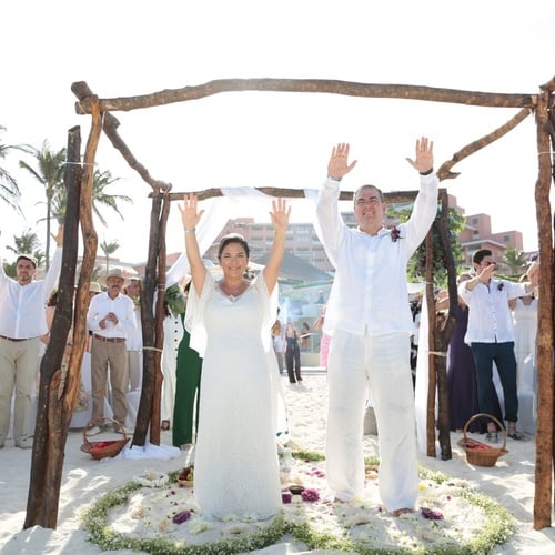 Boda en la playa