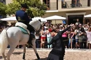 Fuengirola on horse