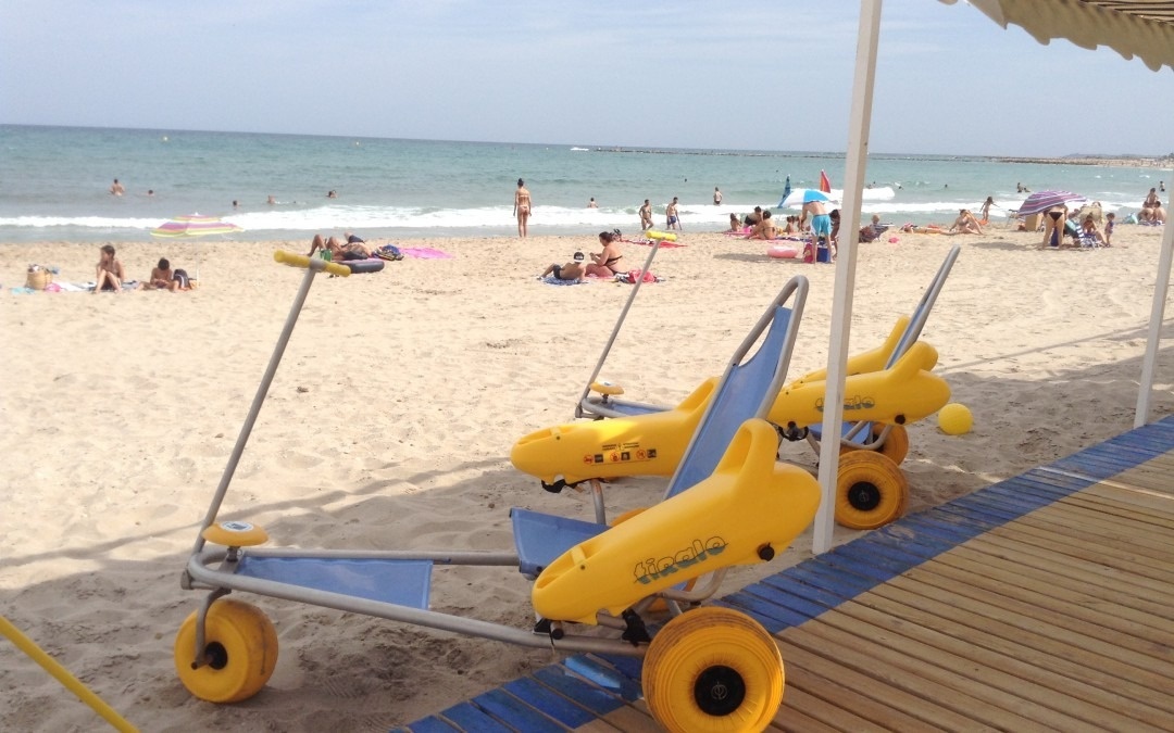 Plages adaptées pour les personnes handicapées à Fuengirola