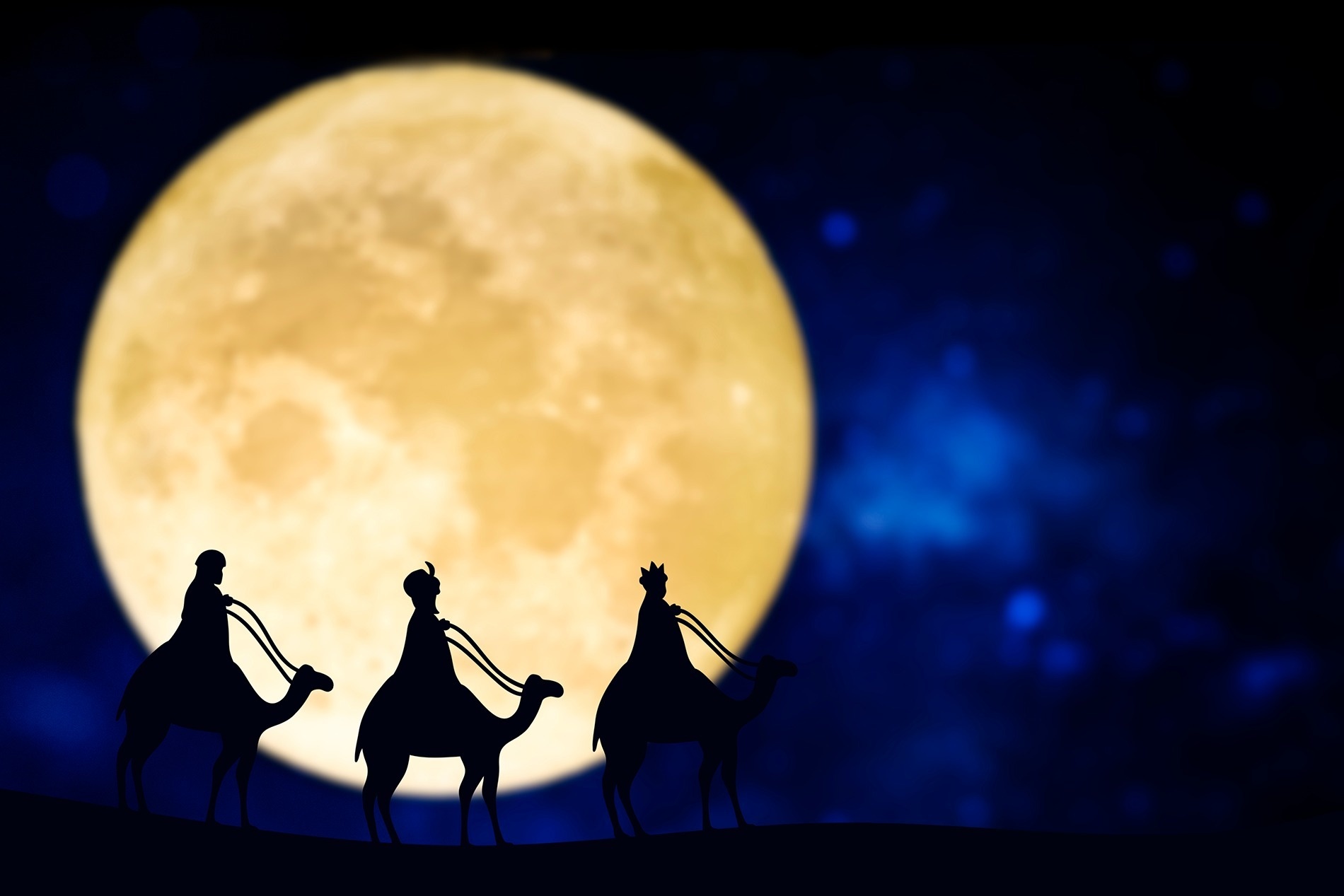 The three wise men are coming!