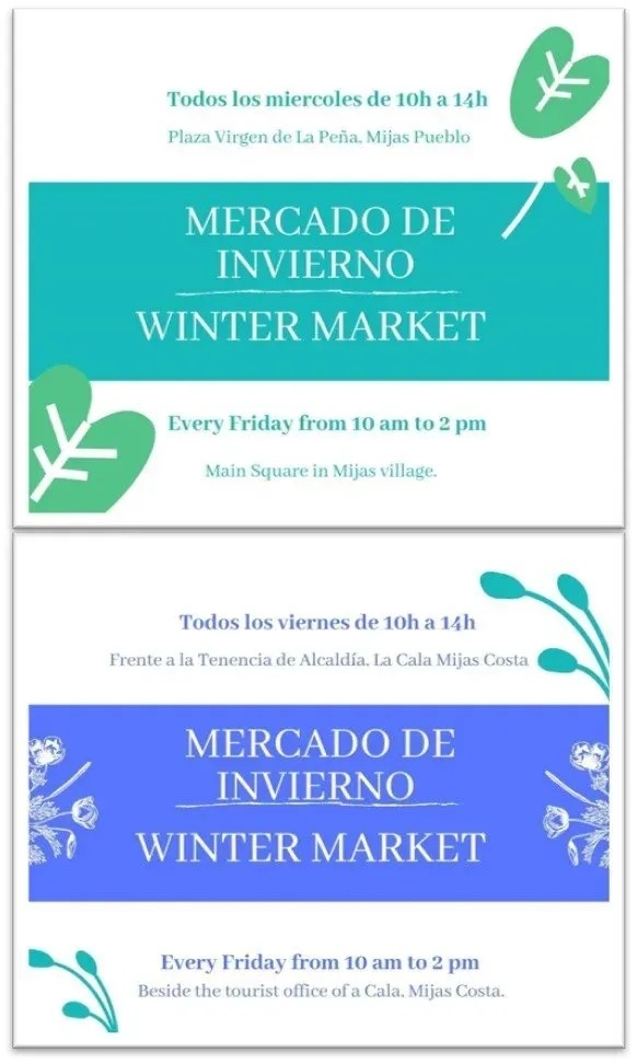 Winter Markets in Mijas