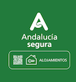un logotipo verde con la palabra andalucía segura encima .