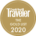 el logotipo del viajero de la lista de oro de 2020