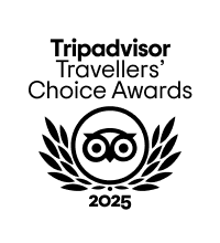 el logotipo de los premios de la elección de los viajeros de tripadvisor .