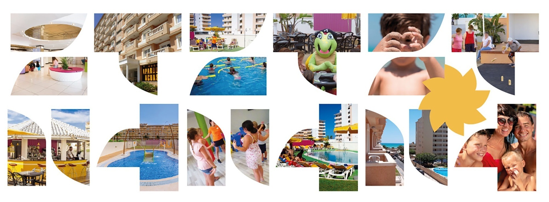 un collage de fotos con la palabra nijar en el medio