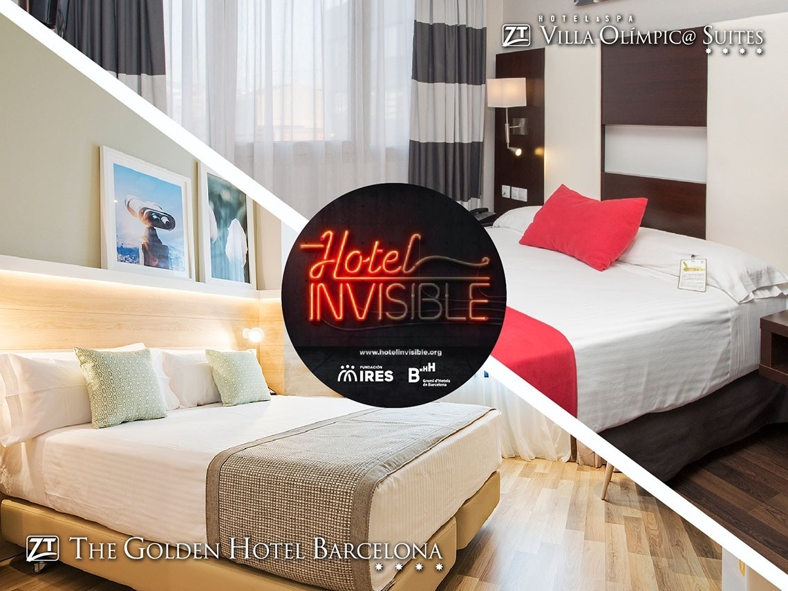 Los establecimientos de ZT Hotels en Barcelona vuelven a participar en la Campaña «Hotel Invisible».