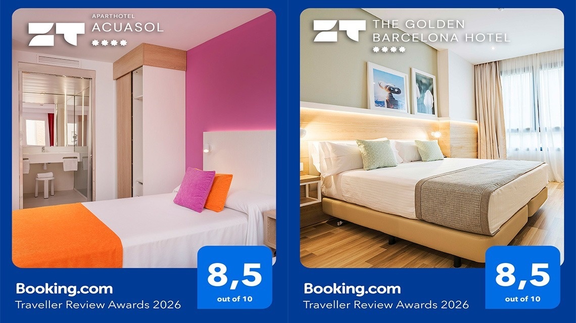 ZT Hotels supera el 8 de valoración en Booking en todos sus hoteles