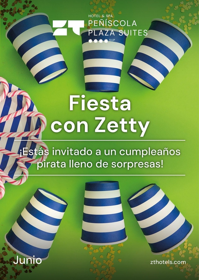 ¡Fiesta de cumpleaños pirata con ZT: Peñíscola Plaza Suites en Junio!
