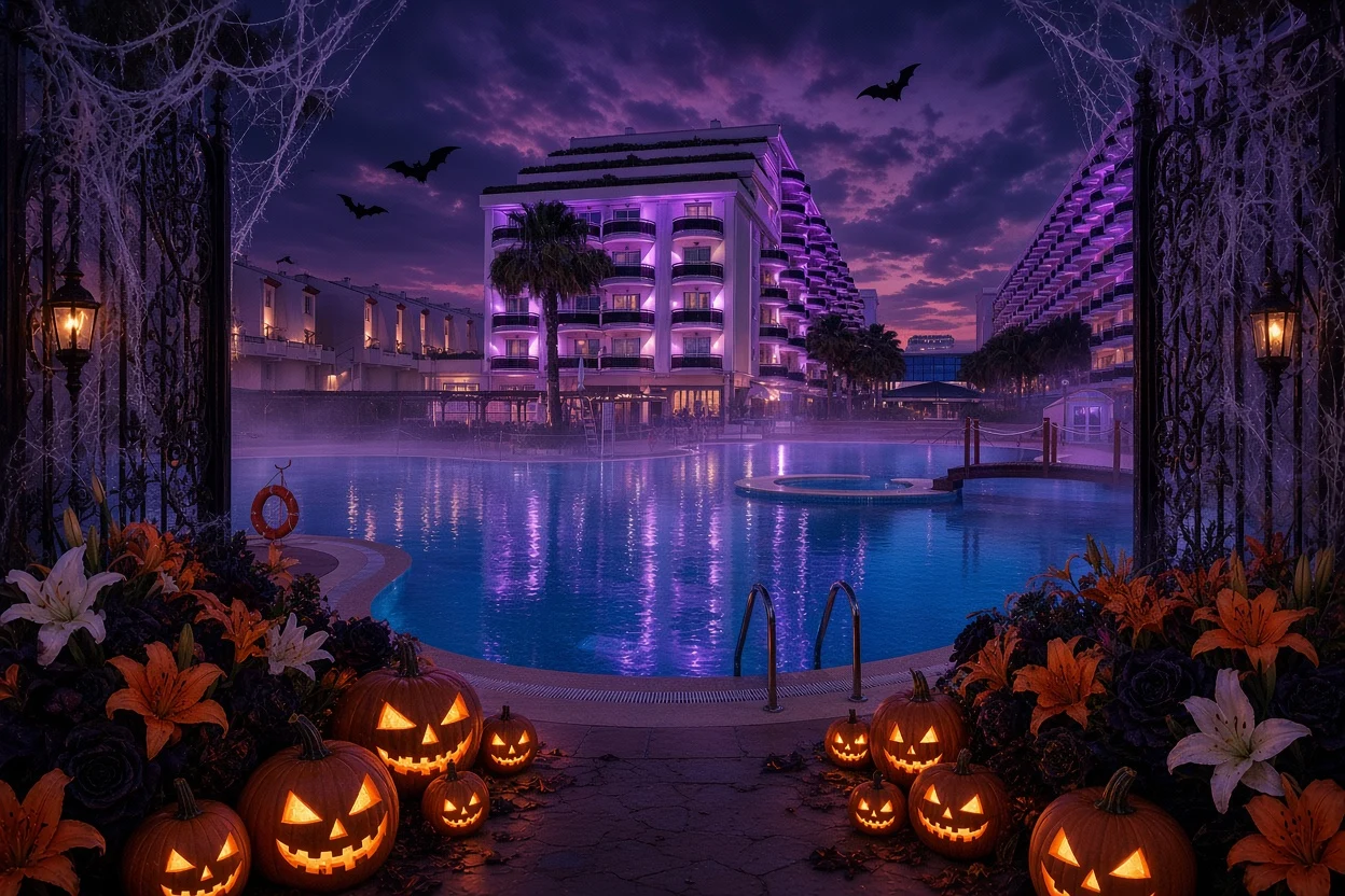 Dulces de Halloween y calabazas decoradas en el Hotel & Spa Peñíscola Plaza Suites | ZT Hotels.