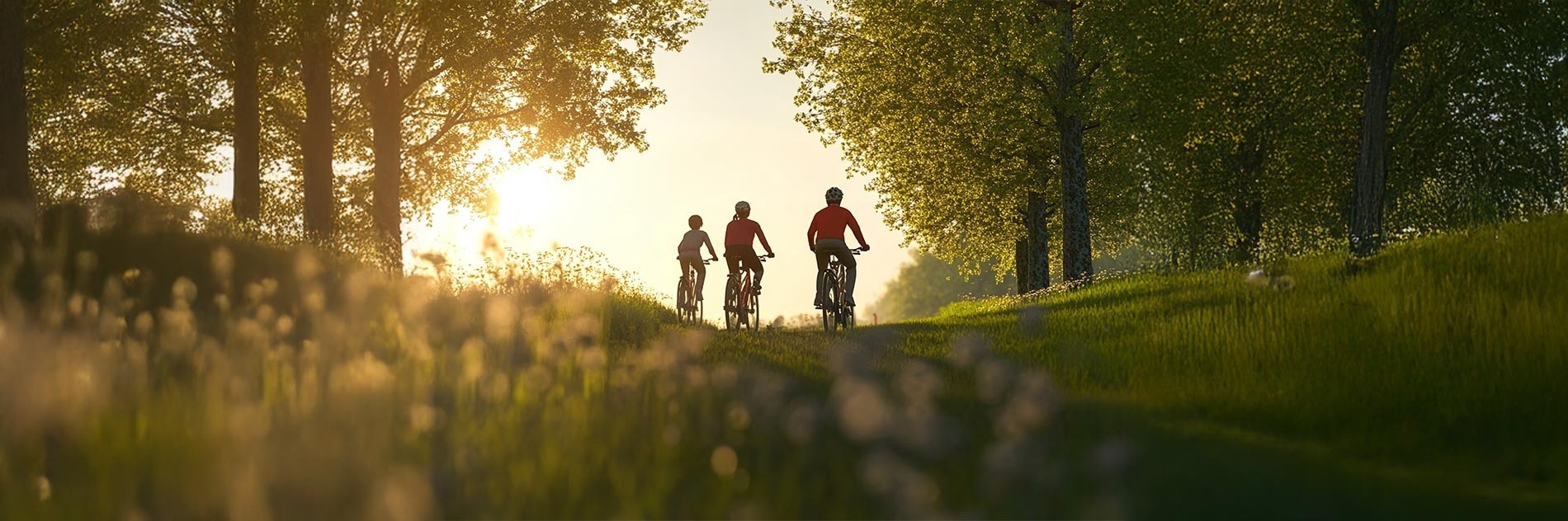 un buffet con platos y un letrero que dice postres
