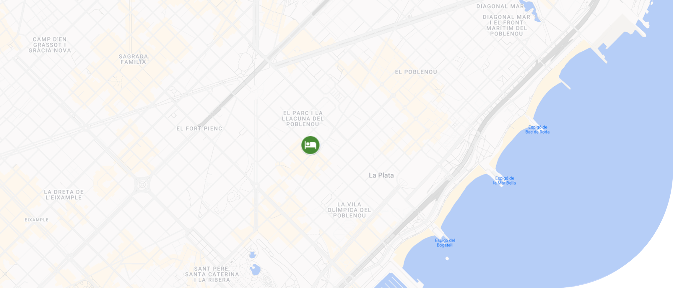 un mapa que muestra la ubicación de salsadella